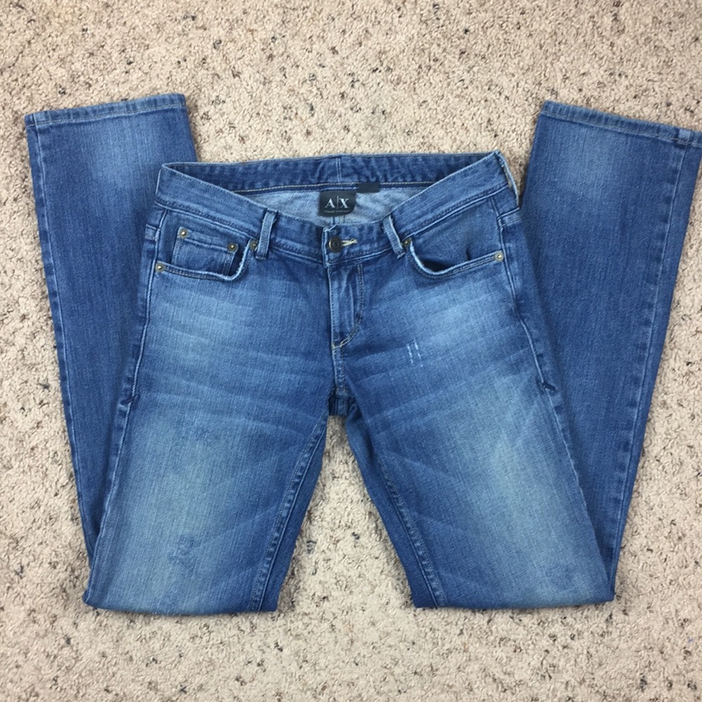 A/X Armani Exchange Women’s Blue Denim Jeans